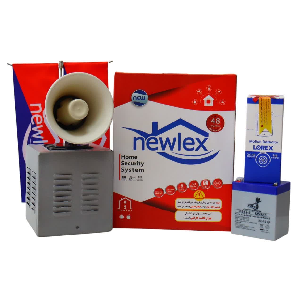 پک کامل دزدگیر سیمکارتی نیولکس NX3
