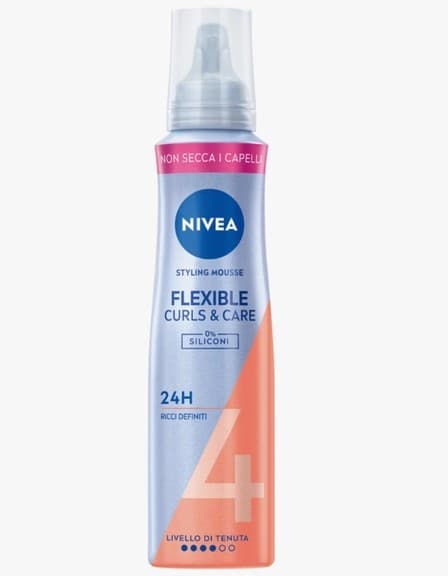 موس حالت دهنده مو نیوآ مدل Flexible Curls مناسب موهای فر و مجعد حجم 150 میلی لیتر اصل آلمان