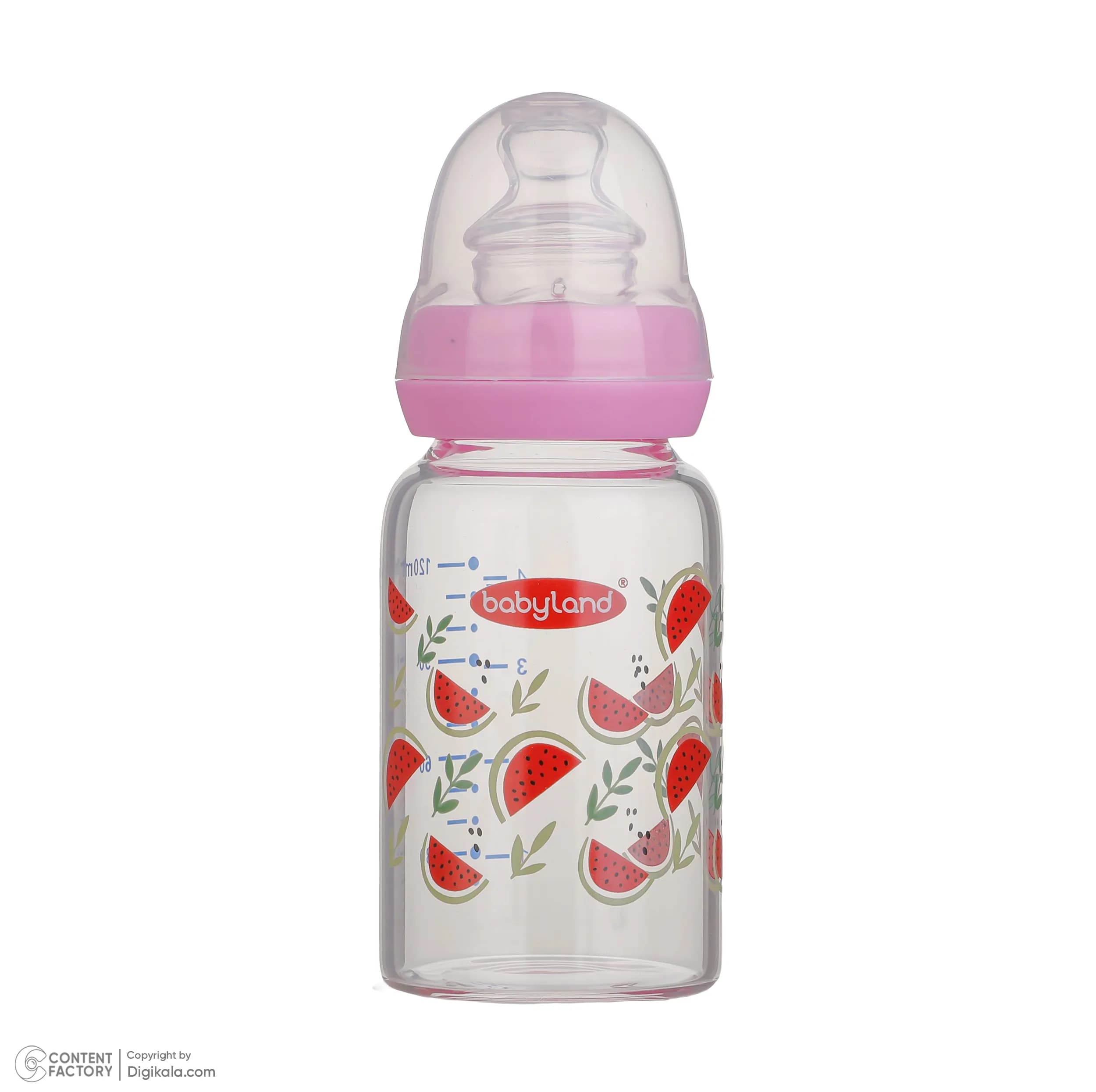 شیشه شیر بیبی لند مدل کلاسیک ارتودنسی پیرکس کد 05424 گنجایش 120 میلی لیتر — تصویر ۳