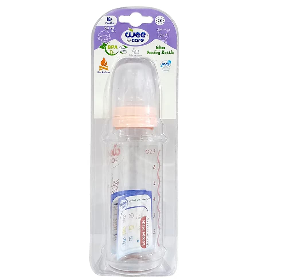 شیشه شیر وی کر مدل b304 سایز 3 حجم 210 میلی لیتر