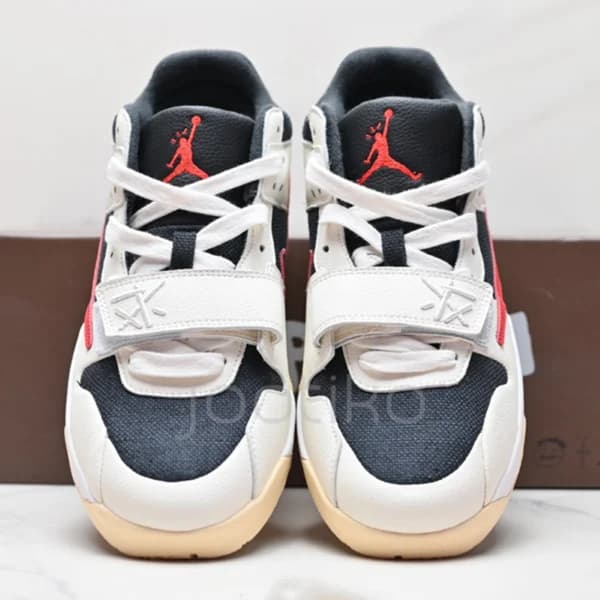 جردن جامپ من تراویس اسکات قرمز سفید مشکی Jordan Jumpman Jack TR Travis Scott University Red — تصویر ۲