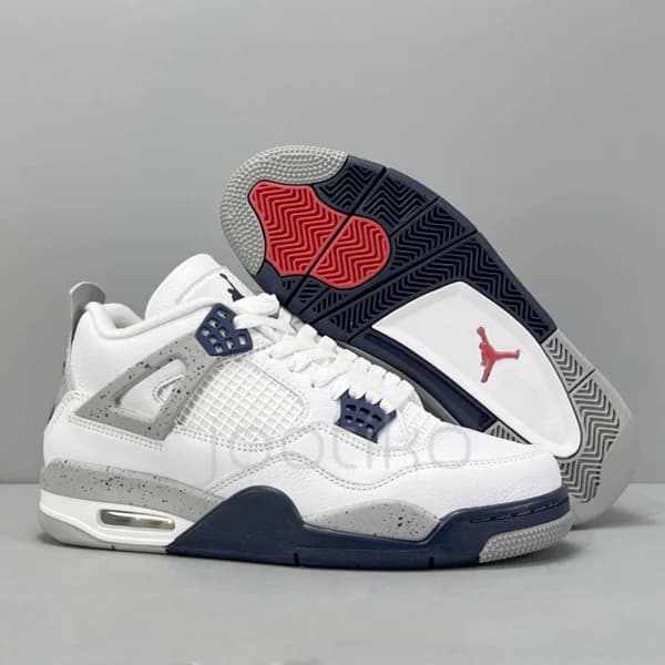 نایک جردن 4 رترو میدنایت نیوی Jordan 4 Retro Midnight Navy — تصویر ۲