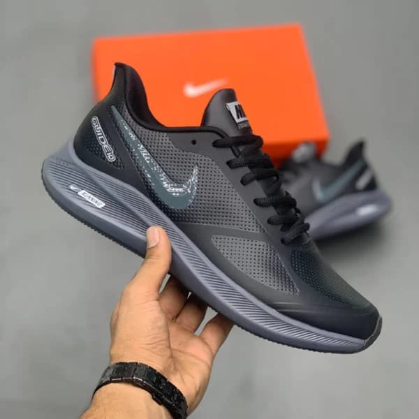 کفش رانینگ نایک ایرزوم وین فلو سرمه ای NIKE AIR ZOOM WINFLO 7X — تصویر ۳