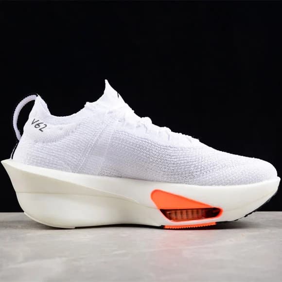نایک زوم آلفافلای نکست Nike Air Zoom Alphafly Next% 3 Prototype سفید نارنجی — تصویر ۴