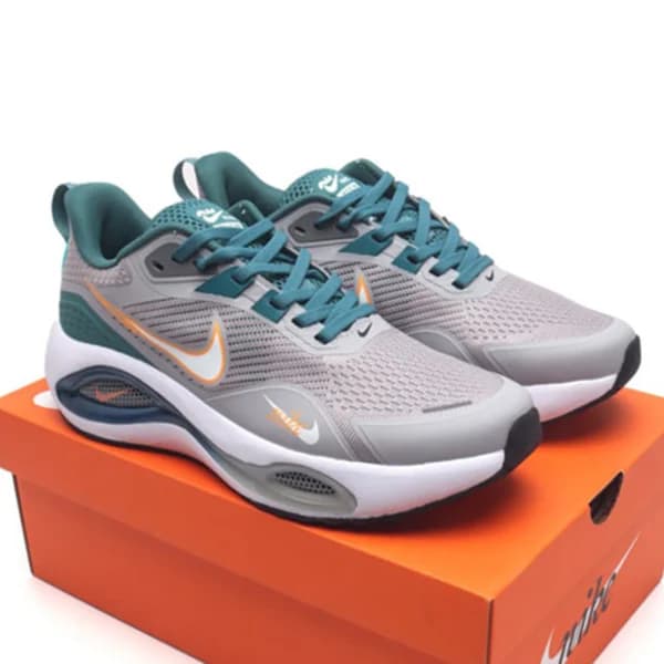 کفش نایک ایر زوم وین فلو طوسی سبز Nike Air Zoom Winflo V2 — تصویر ۳