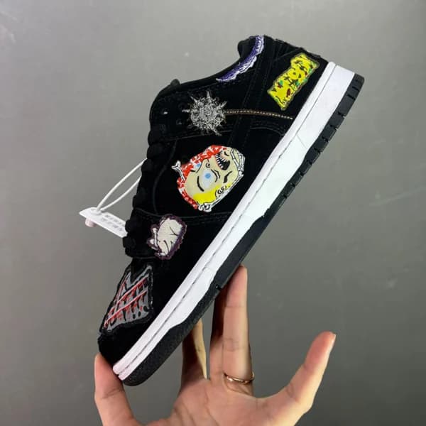 نایک اس بی دانک پرو نک فیس Nike SB Dunk Low Pro QS Neckface — تصویر ۴
