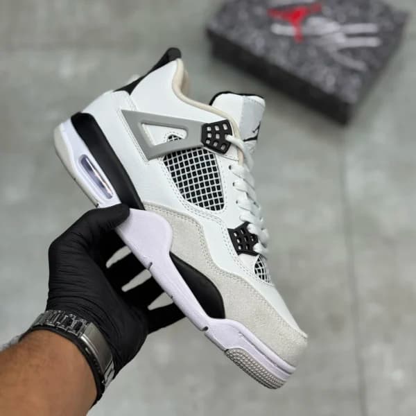 نایک جردن 4 رترو Jordan 4 Retro Military Black — تصویر ۲
