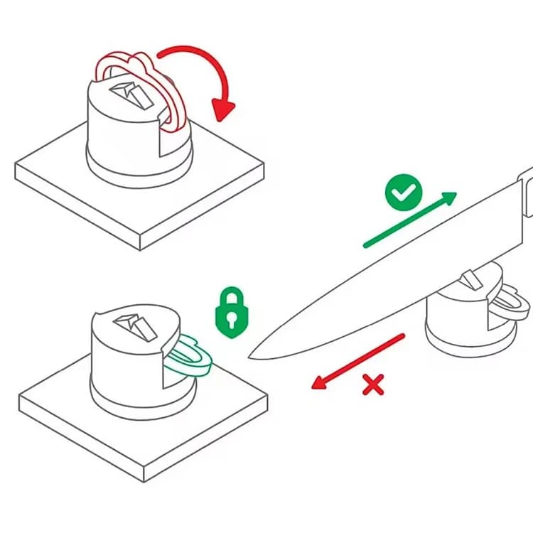 چاقو تیز کن مدل Knife Sharpene — تصویر ۴