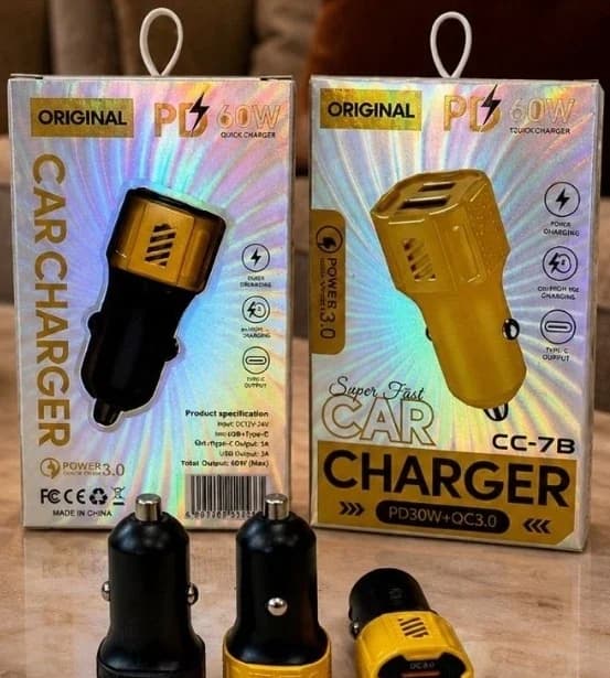 شارژ فندکی فست و PD مدل CC78