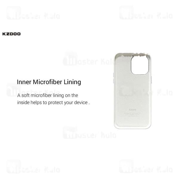 قاب چرمی کی زد دو آیفون Apple iPhone 14 Plus KZDOO Noble Collection Case — تصویر ۶
