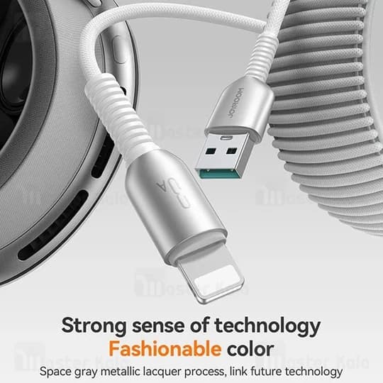 کابل لایتنینگ جویروم Joyroom S-A51 طول 1.2 متر شدت جریان 3 آمپر — تصویر ۴
