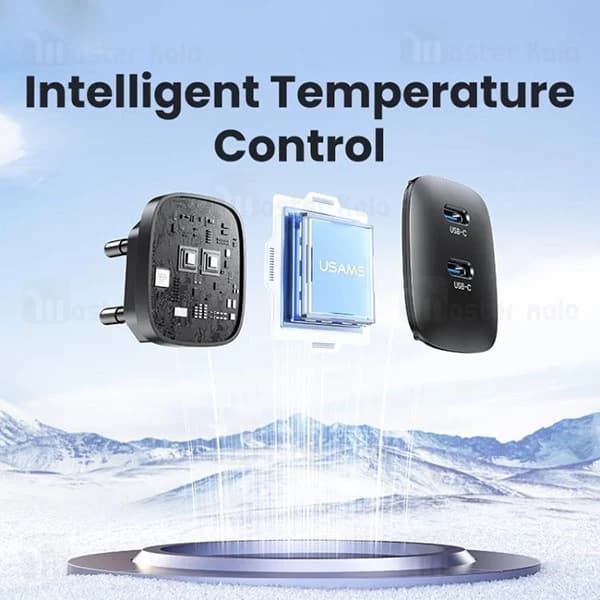 شارژر دیواری یوسمز USAMS CC305 توان 45 وات — تصویر ۴
