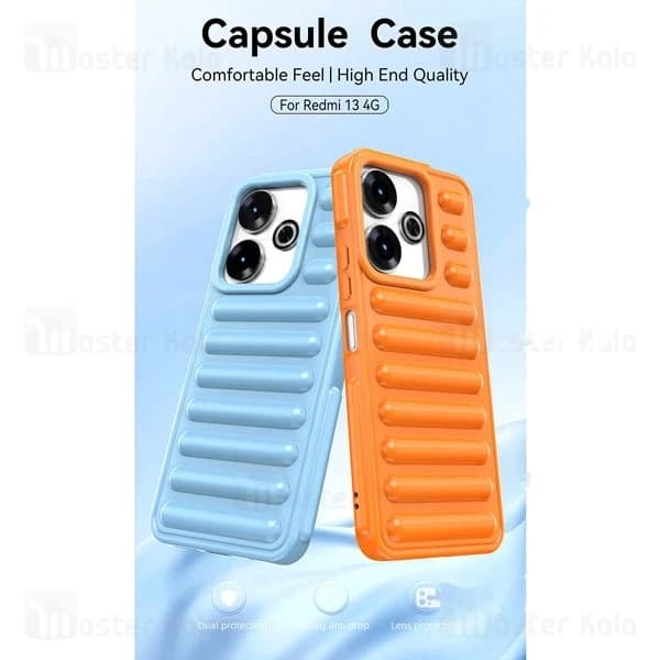 قاب پافر ضد ضربه شیائومی Xiaomi Redmi 13 4G TPU Capsule Shockproof — تصویر ۲