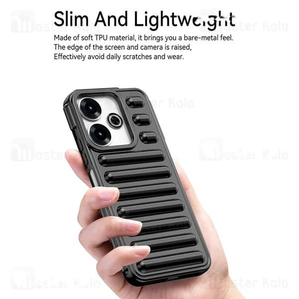 قاب پافر ضد ضربه شیائومی Xiaomi Redmi 13 4G TPU Capsule Shockproof — تصویر ۴