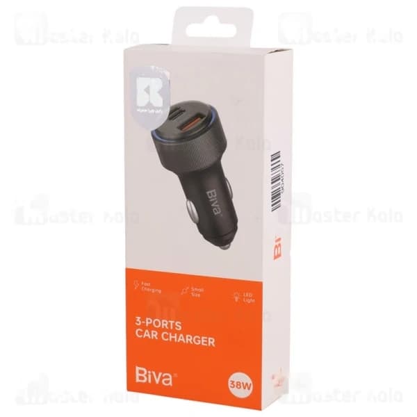 شارژر فندکی بیوا Biva CC-27 توان 38 وات — تصویر ۶