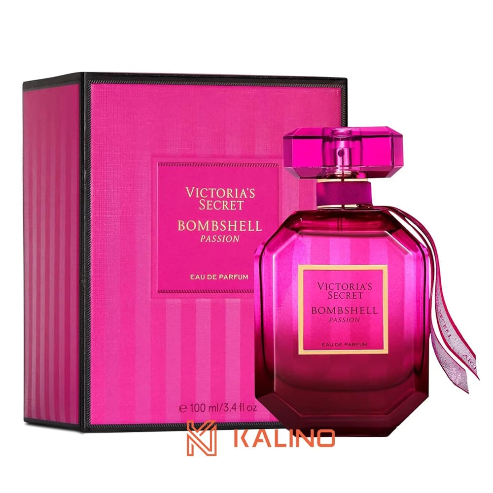 ادکلن زنانه ویکتوریا سکرت بامب شل پشن فرگرانس ورد حجم 100 میل | Fragrance World Victoria Secret Bombshell Passion — تصویر ۳