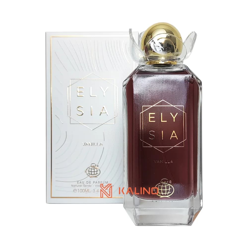 ادکلن زنانه الیسیا وانیلا (کایالی وانیلا 28) فرگرانس ورد حجم 100 میل | Fragrance World Elysia Vanilla 28 — تصویر ۲