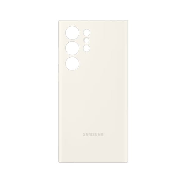 قاب سیلیکون سفید S23 ULTRA اورجینال