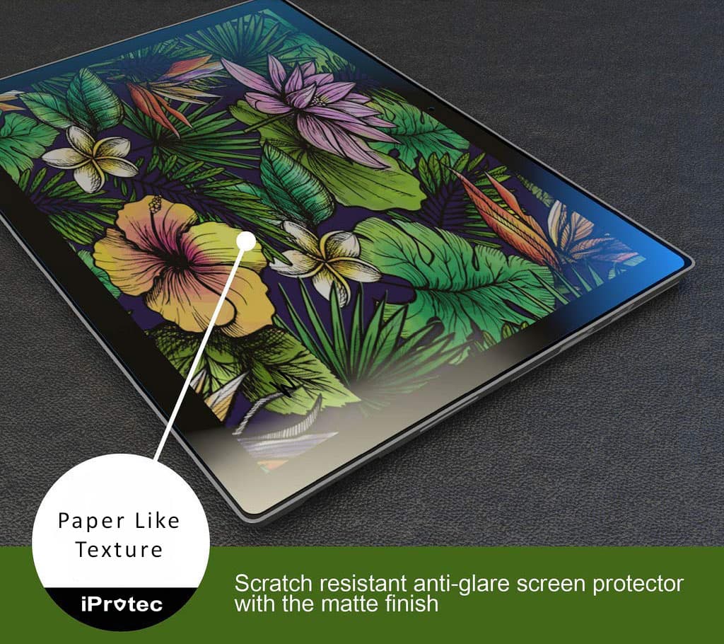 محافظ مات کاغذمانند صفحه نمایش سرفیس پرو 3 مدل iProtec PaperLike2 — تصویر ۲