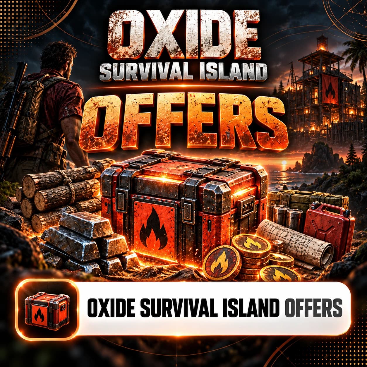 آفر های بازی اکسید ( Oxide Survival Island Offers)