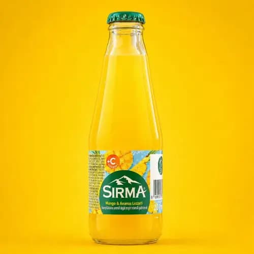 نوشیدنی گازدار سیرما (Sırma) آناناس و انبه
