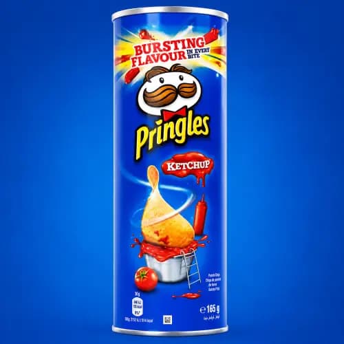 چیپس پرینگلز با طعم کچاپ Pringles Ketchup