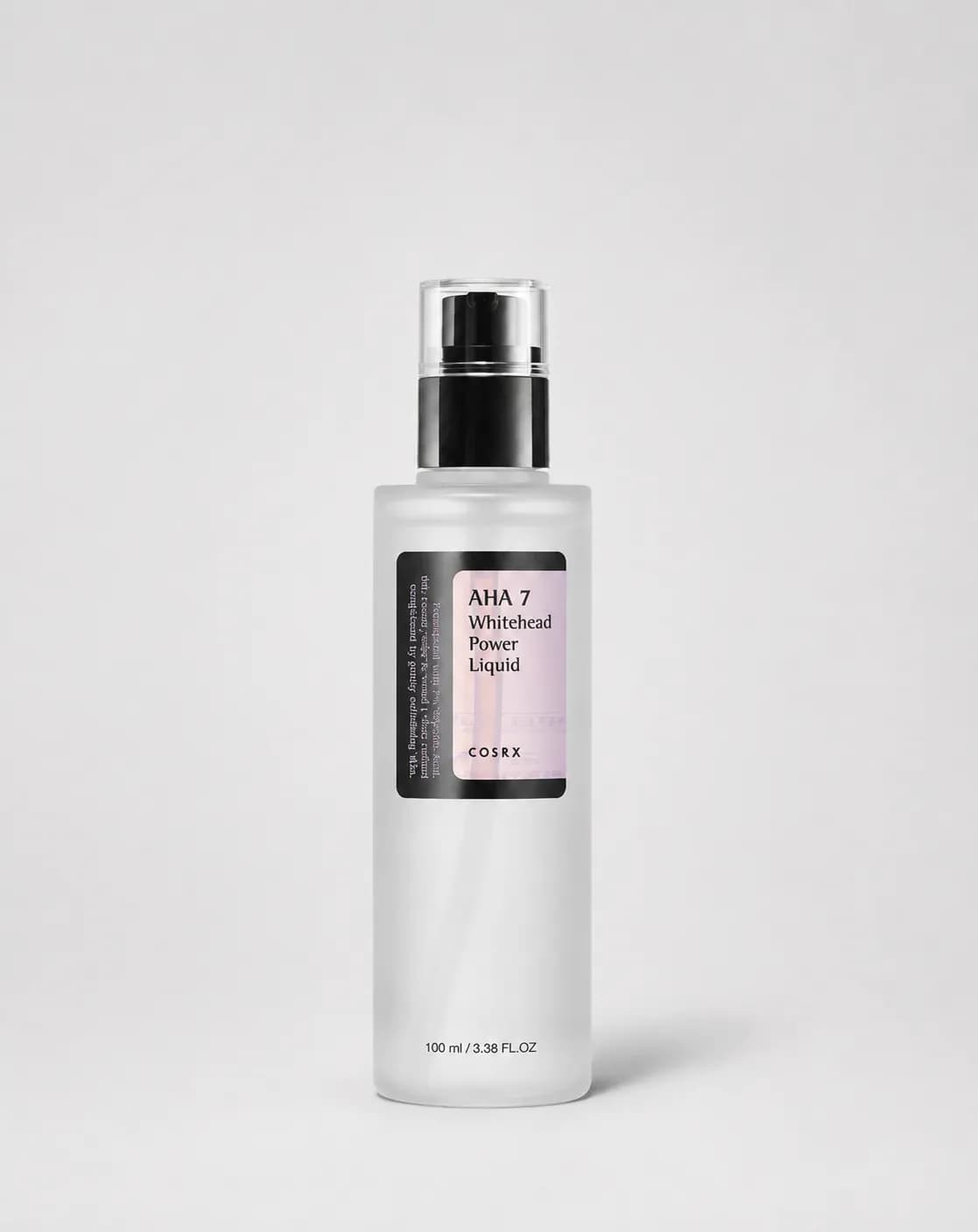 لیکوئید لایهبردار AHA 7 ضد جوش سرسفید کوزارکس COSRX AHA 7 Whitehead Power Liquid حجم 100 میل - یاز شاپ