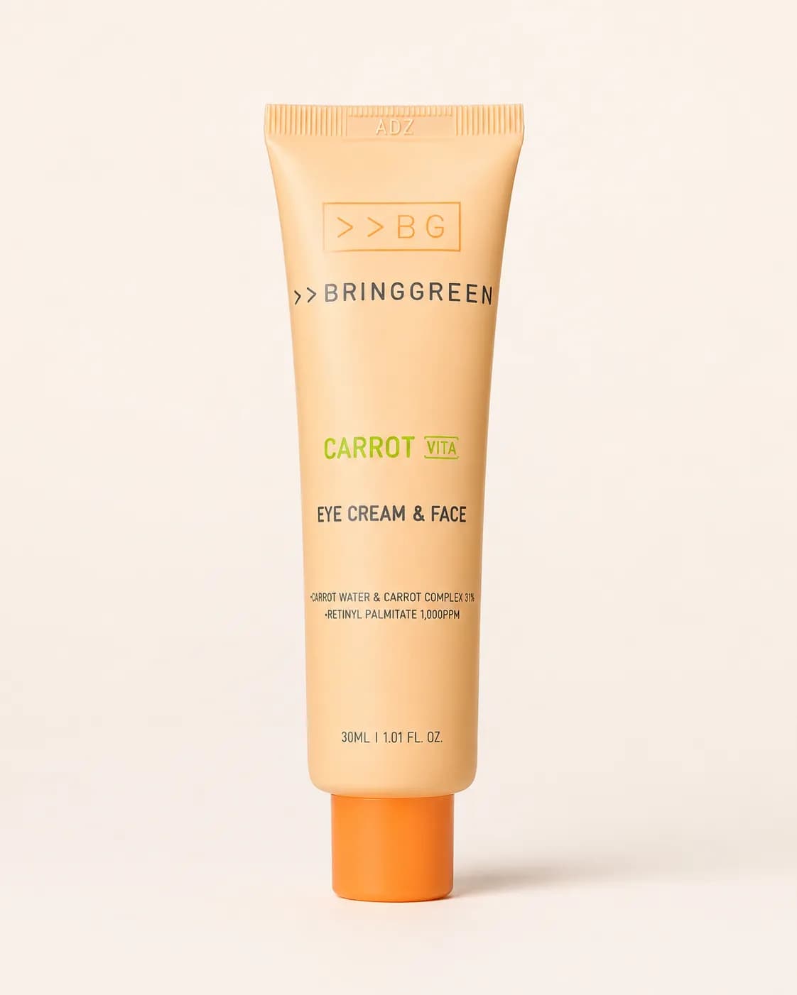 کرم دور چشم و صورت هویج برینگ گرین ۳۰ میل | BRINGGREEN Carrot Vita Eye Cream & Face