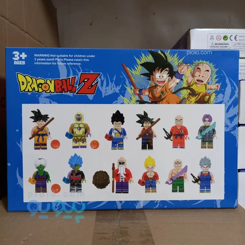 ست مینی فیگور لگو ۱۲ عددی طرح دراگون بال زد Dragon Ball Z — تصویر ۲