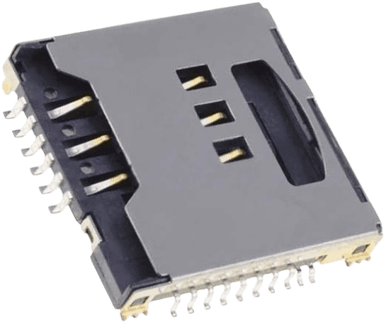 MICRO SD CARD CONNECTOR سوکت رم