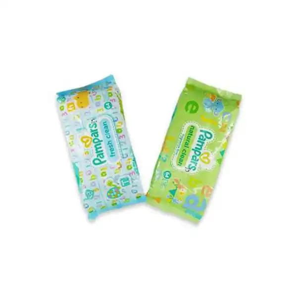 دستمال مرطوب نوزاد بسته 64 عددی برند PAMPERS — تصویر ۲