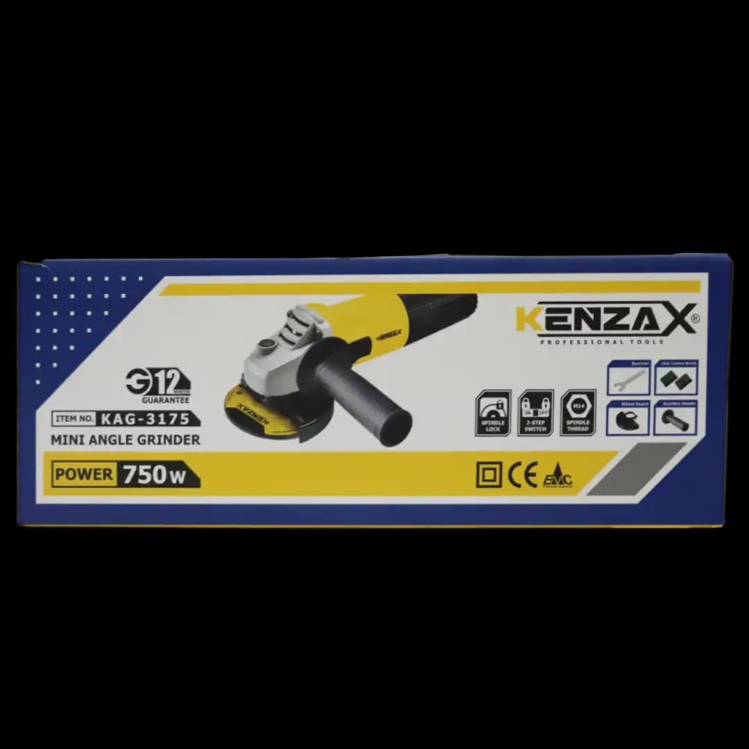 مینی فرز 115 میلیمتر 750 وات کنزاکس مدل KAG-3175 — تصویر ۲