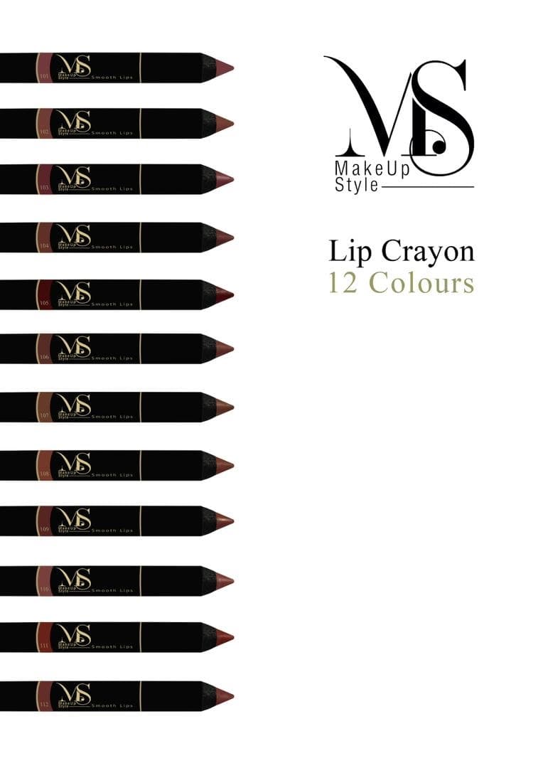 رژ لب مدادی میکاپ استایل MAKE UP STYLE شماره 103 — تصویر ۵