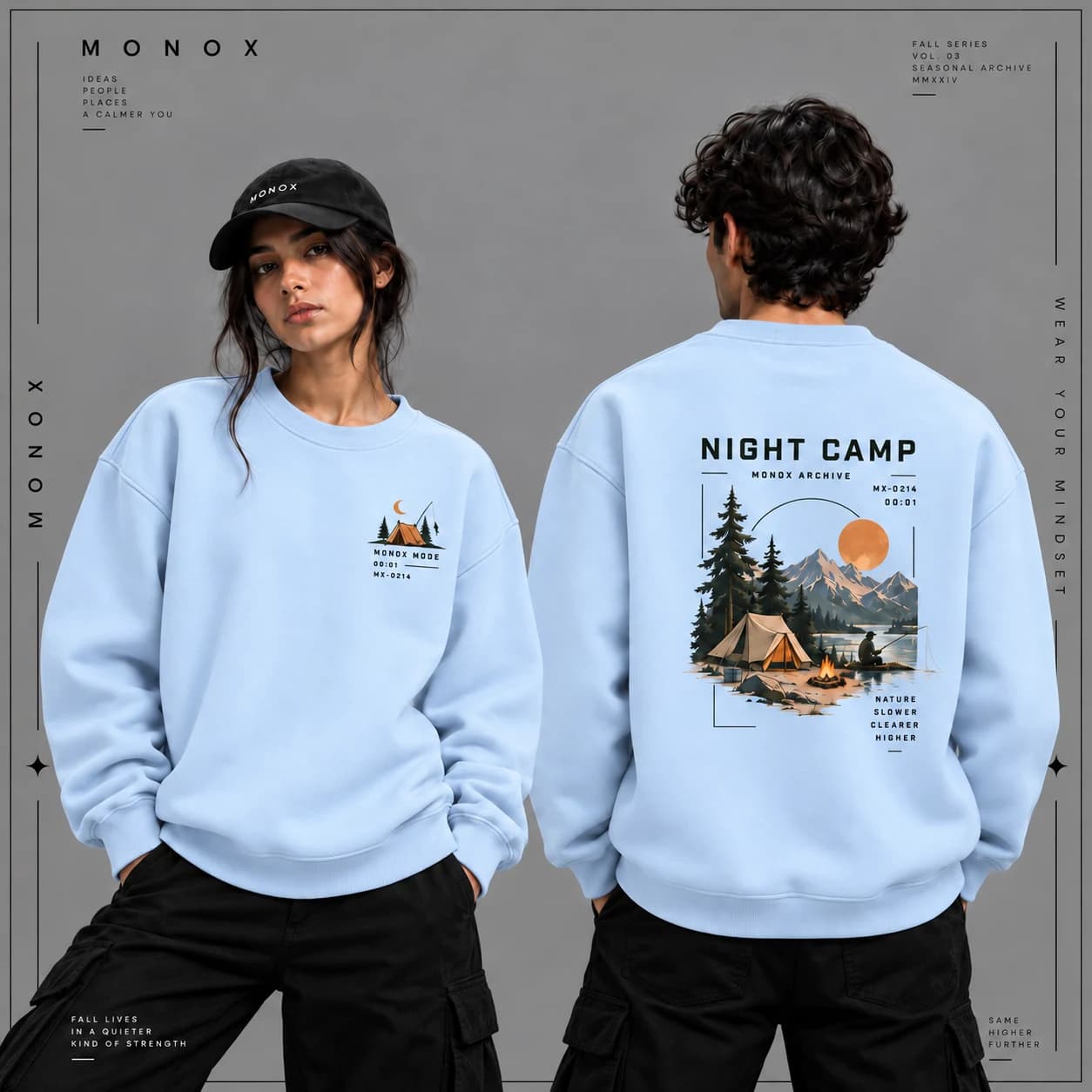 دورس NIGHT CAMP مدل کمپ شبانه | یونیسکس