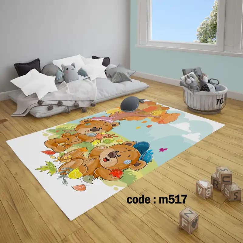 روفرشی کشدار طرح کودک کد FAM_m517