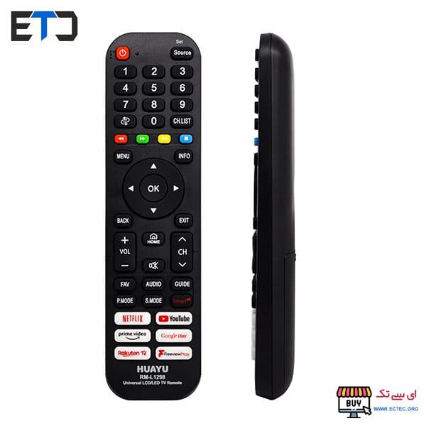 کنترل مادر و همه کاره تلویزیون HUAYU RM-L1298 — تصویر ۲