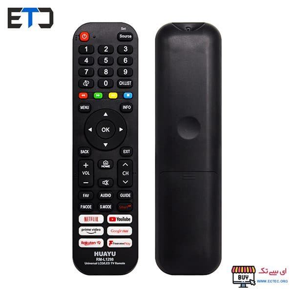 کنترل مادر و همه کاره تلویزیون HUAYU RM-L1298 — تصویر ۵