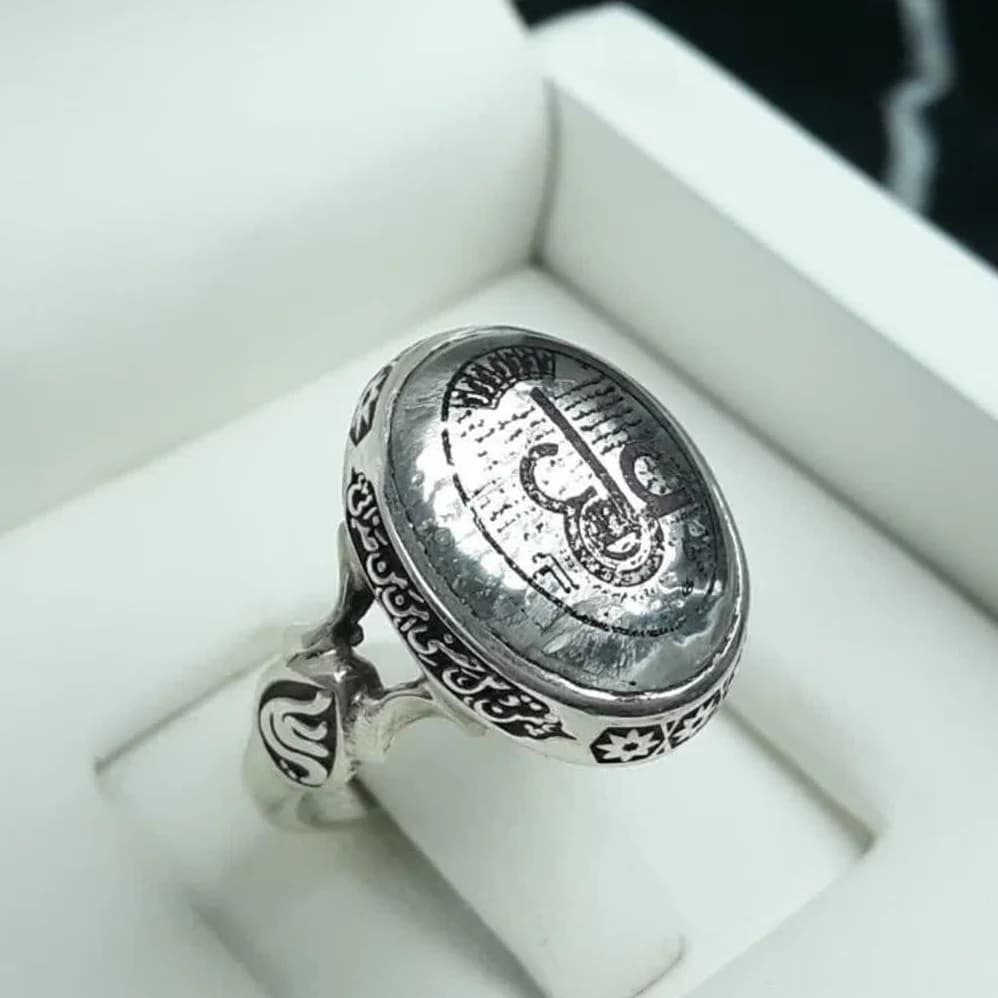انگشتر مردانه در نجف خطی ناد علی کد 3672
