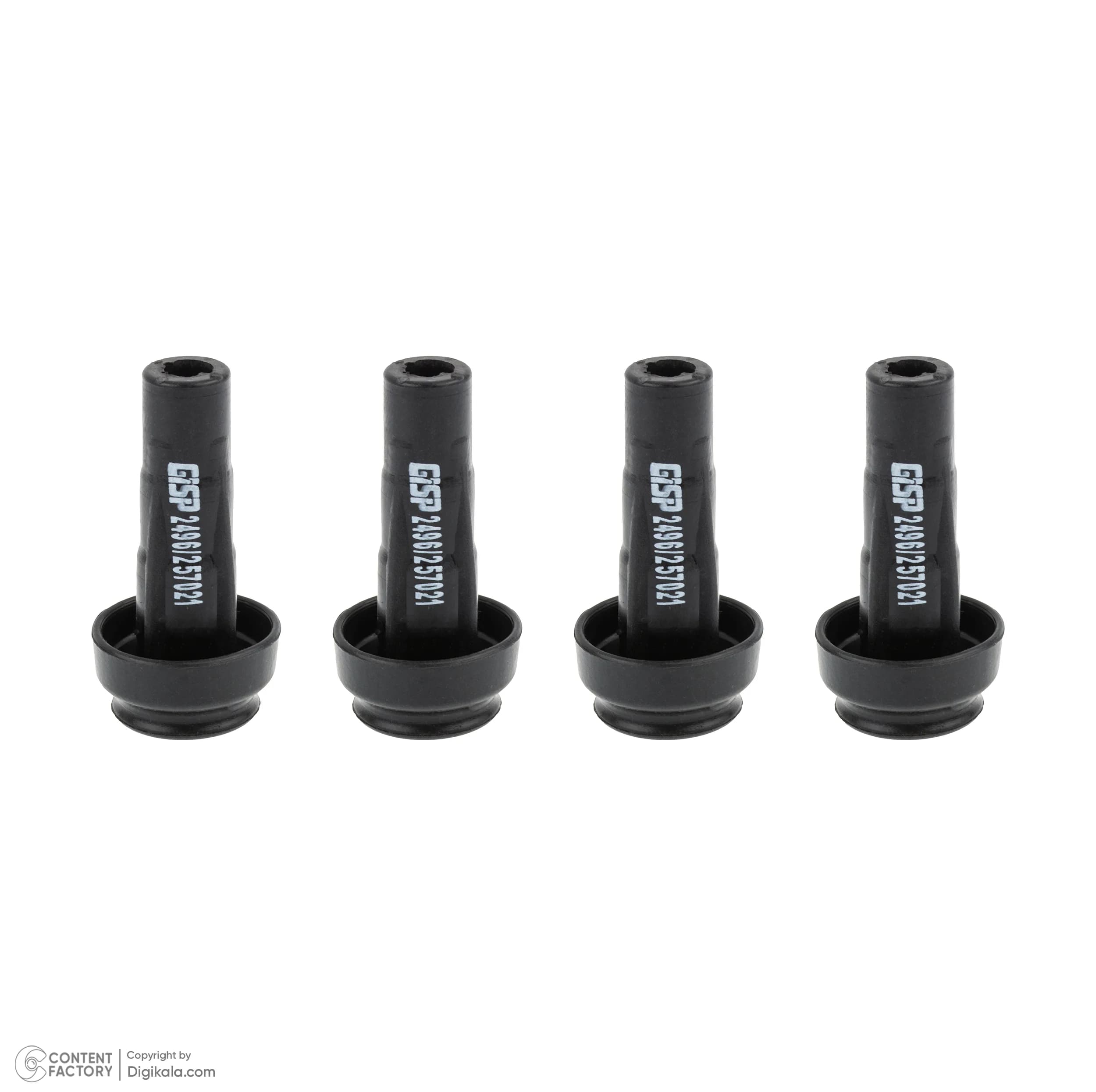 وایر بوت رابط شمع خودرو جی ای اس پی کد 257021 مناسب برای پژو 206 تیپ 5 و 6 بسته 4 عددی — تصویر ۲