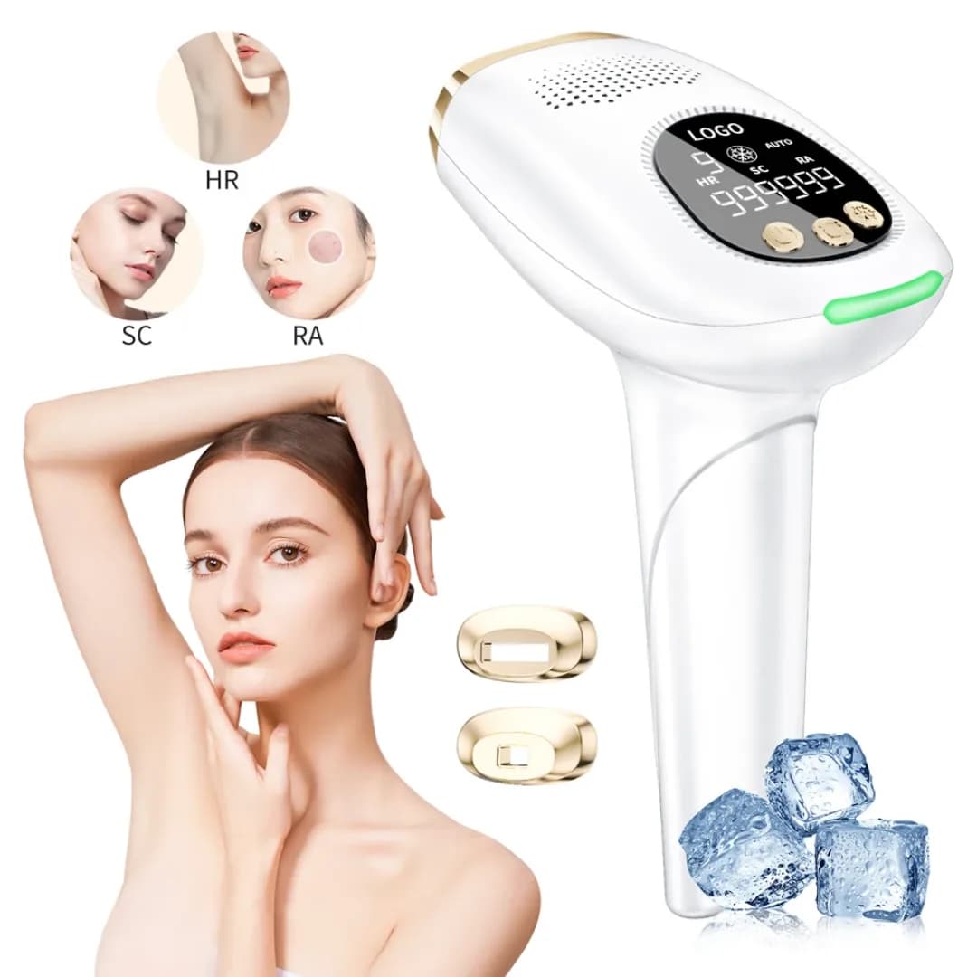دستگاه لیزر خانگی حذف موهای زائد ۱ میلیون شات مدل BHRL-09 | IPL حرفهای 3 در 1 — تصویر ۴