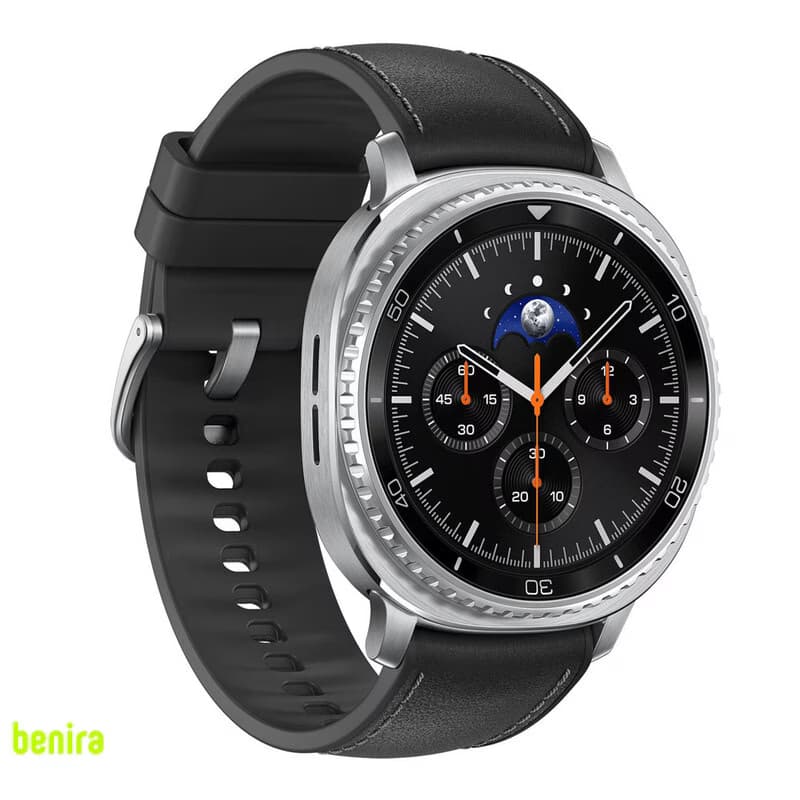 ساعت هوشمند 46 میلیمتری سامسونگ مدل Galaxy Watch 8 Classic با بند چرمی — تصویر ۴