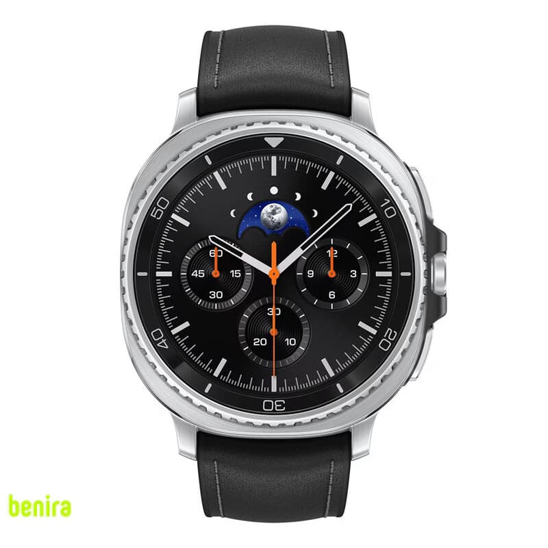 ساعت هوشمند 46 میلیمتری سامسونگ مدل Galaxy Watch 8 Classic با بند چرمی — تصویر ۵