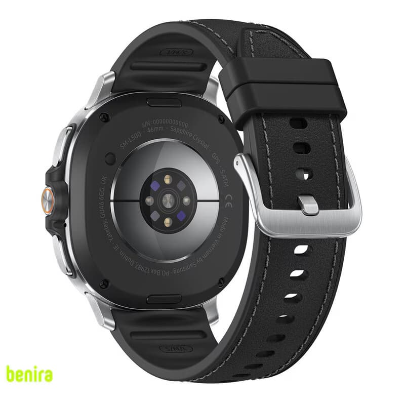 ساعت هوشمند 46 میلیمتری سامسونگ مدل Galaxy Watch 8 Classic با بند چرمی — تصویر ۶