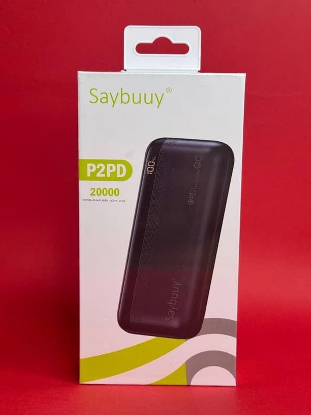 پاوربانک Saybuuy مدل P2PD با ظرفیت 20000mAh؛ همراه پرقدرت و قابل اعتماد