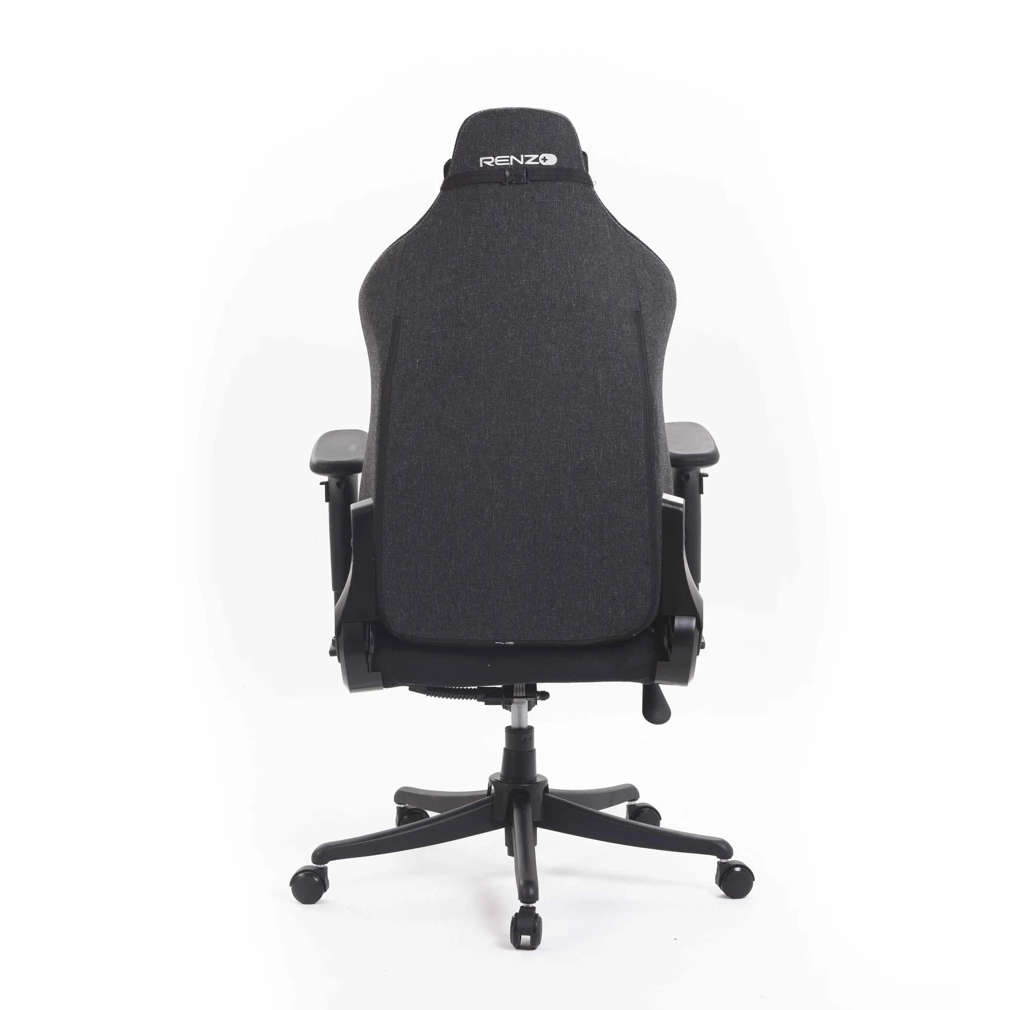 صندلی گیمینگ رنزو RENZO DYNAMIC FABRIC BLACK — تصویر ۴
