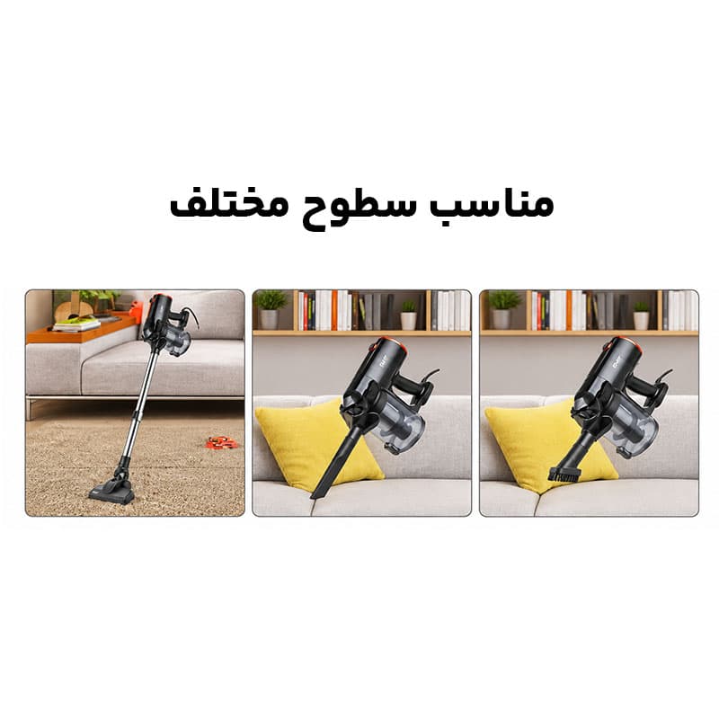 جاروبرقی ایستاده برقی راف مدل R.8767 — تصویر ۷