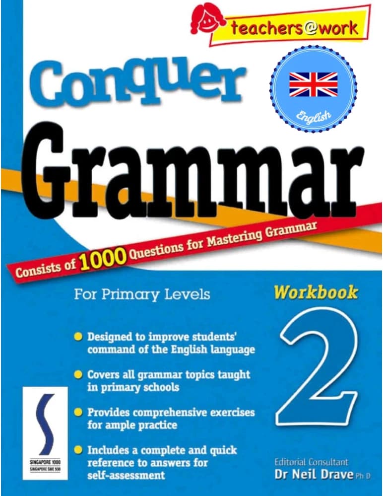 کتاب Conquer Grammar 2 (تسلط بر گرامر ۲) نسخه انگلیسی PDF