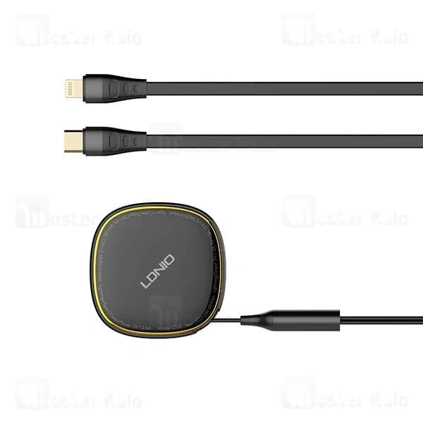 شارژر فندکی الدینیو Ldnio C107 توان 30 وات همراه با کابل جمع شونده — تصویر ۴