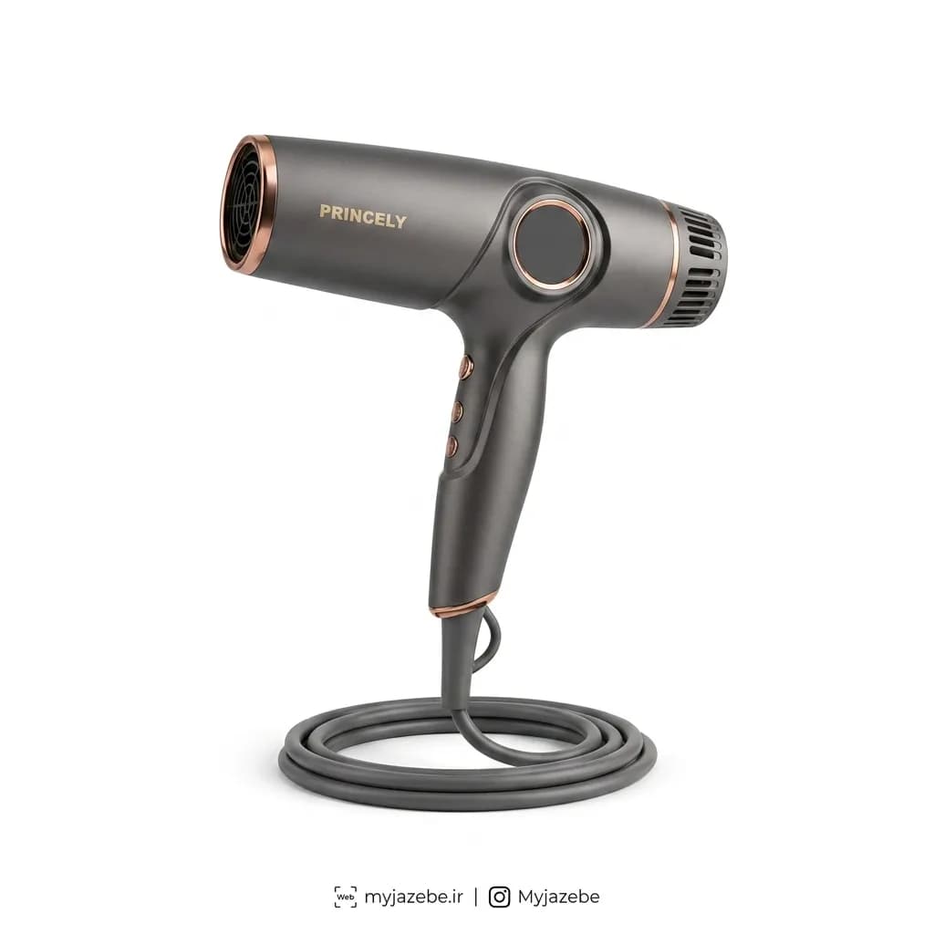 سشوار موتور BLDC نمایشگردار 1800وات پرنسلی 281 — تصویر ۳
