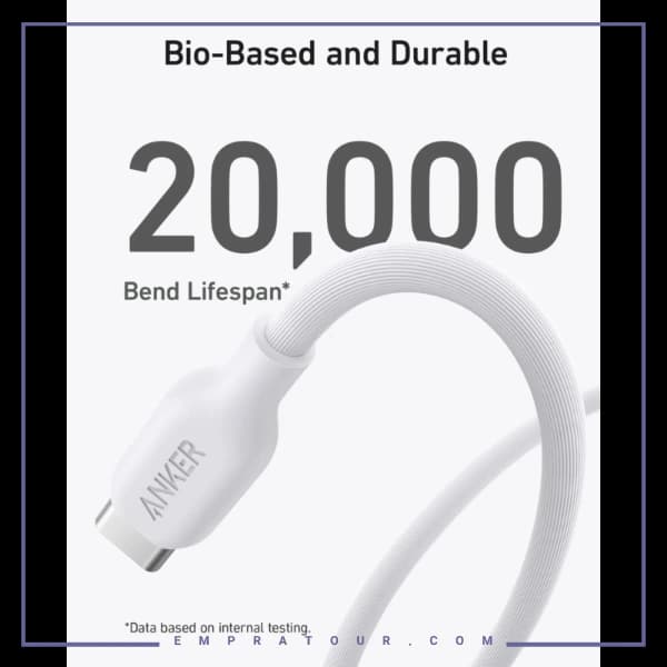 کابل USB-C به USB-C انکر مدل Anker A80F2 — تصویر ۴